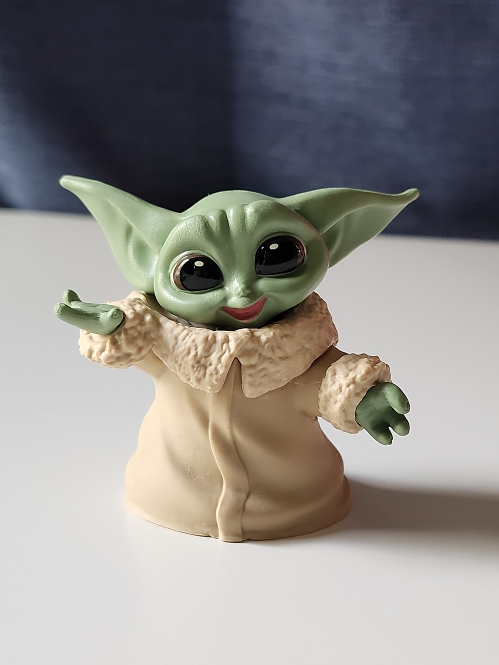 Hasbro Green Alien Figure with Cream Coat